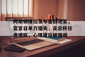 关于阿斯顿维拉发布备战花絮，官宣日单刀错失，足总杯任务艰巨，心理建设被强调的信息-爱游戏官方网站